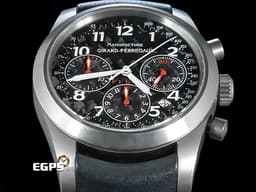 Girard-Perregaux 芝柏 GP Pour Ferrari 4955 鋁合金材質 <font color="#05f0f0">黑色紋理面盤</font>&nbsp;<font color="#FF0000">法拉利LOGO錶扣 限量1000支</font> 自動上鍊 40mm