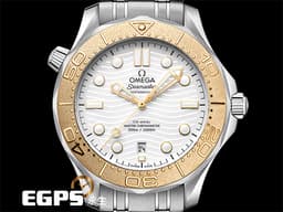 OMEGA 歐米茄 Seamaster Diver 300 海馬 52221422004001 <font color="#e8e8e8">白色陶瓷波浪紋面盤 Paris 2024 Olympics 巴黎奧運&nbsp;奧林匹克運動會</font><font color="#ff0000">&nbsp;</font>不鏽鋼&nbsp;<font color="#f5cc9e">Moonshine金刻度錶圈</font><font color="#ff0000">&nbsp;</font>同軸擒縱&nbsp;排氦氣閥 潛水錶&nbsp;<font color="#ff0000">2024年台灣公司貨</font>&nbsp;自動上鍊 42mm