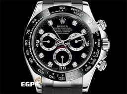 ROLEX 勞力士 DAYTONA 迪通拿 116519LN 計時碼表 18K白金材質 陶瓷框 <font color="#05f0f0">2023年停產款 八鑽時標面盤&nbsp;</font><font color="#FF0000">2023年保卡</font>&nbsp;自動上鍊 40mm