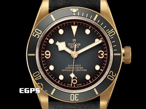 TUDOR 帝舵 Black Bay Bronze 碧灣 79250BA 青銅材質 石板灰色面盤  復古 雪花針 2025年保單 自動上鍊 43mm