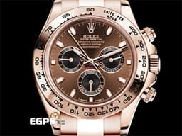 ROLEX 勞力士 Daytona 116505 玫瑰金 迪通拿 計時碼表 巧克力色面盤 鍊帶款 <font color=#FF0000> 巧克力熊貓面盤 2020年保單 </font> <font color=#FFFF33>歡迎各路錶友以PP、AP、勞力士 來店交換，本店將以最高價評估～</font> 自動上鍊 40mm