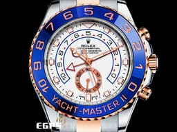 ROLEX 勞力士 Yacht-Master II 遊艇名仕型 116681 帆船倒數 計時碼表 <font color=#f3baa1>玫瑰金 半金款</font> 陶瓷錶圈 賓士指針 大遊艇 <font color=#FF0000>2022年新式保卡</font> 自動上鍊 44mm