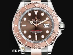 ROLEX 勞力士 Yacht-Master 遊艇名仕 126621 <font color=#ffa500>在男女都受歡迎的巧克力色面盤遊艇名仕</font> 玫瑰金半金款 <font color=#FF0000>3235新機芯 2024年6月保單 </font> 自動上鍊 40mm