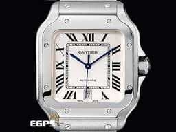 CARTIER 卡地亞 Santos de Cartier 山度士 WSSA0018 大型 <font color=#FF0000>最新款快拆式錶帶，附原廠折疊帶扣，2023年新式保卡 </font> 自動上鍊 40mm