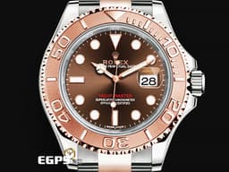 ROLEX 勞力士 Yacht-master 116621 遊艇名仕型 <font color=#EA7500>巧克力色面盤 玫瑰金 半金款</font> <font color=#FF0000>2019年保單</font> 自動上鍊 40mm