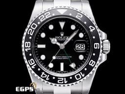 ROLEX 勞力士 GMT-Master II 116710LN 蠔式 格林威治型 兩地時區 陶瓷框 不鏽鋼材質 <font color=#4cc844>綠色GMT指針</font> <font color=#ff0000> 2015年保單 </font> 自動上鏈 40mm