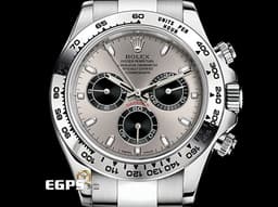 ROLEX 勞力士 Daytona 116509 迪通拿 計時碼表 18K白金材質 鍊帶款 <font color="#FF0000">2018年卡 錶友珍藏未使用品&nbsp;</font><font color="#05f0f0">灰色熊貓面盤 梁家輝</font>&nbsp;自動上鏈 40mm