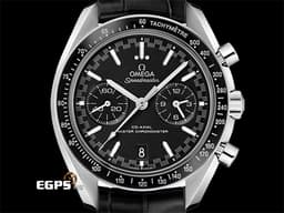 OMEGA 歐米茄 Speedmaster 超霸 速霸&nbsp;RACING 系列 賽車風格面盤 32933445101001 計時碼錶 不鏽鋼 同軸擒縱 <font color="#FF0000">2021年台灣公司貨</font>&nbsp;賽車錶 自動上鏈 44.25mm