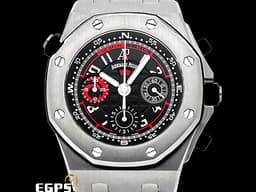 Audemars Piguet 愛彼 AP錶 Royal Oak Offshore 皇家橡樹 離岸型 <font color="#bb0707">Alinghi Polaris 阿靈基 帆船隊 北極星</font> 帆船盃 26040ST.OO.D002CA.01 飛返 計時碼表 不鏽鋼 26040 ST <font color="#ff0000">限量1935只 特殊錶盒</font> 自動上鍊&nbsp;42mm