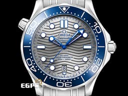 OMEGA 歐米茄 Seamaster Diver 300 海馬 21030422006001&nbsp;<font color="#adadad">銀色波浪紋面盤</font><font color="#2828FF"> </font><font color="#1a66e0">藍色陶瓷外圈</font> 不鏽鋼 同軸擒縱 <font color="#ff0000">2021年台灣公司貨 另附客製化橡膠錶帶</font> 排氦氣閥 潛水錶 自動上鍊 42mm