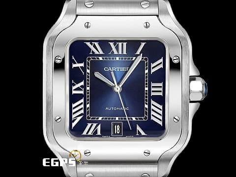 CARTIER 卡地亞 Santos 100 de Cartier 山度士 WSSA0030 大型 鍊帶款&nbsp;自動上鍊 40mm