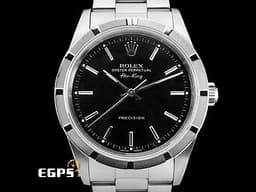 ROLEX 勞力士 Air-King 14010 空中霸王 黑色面盤 <font color="#FF0000">絕版稀有經典款</font>&nbsp;自動上鏈 34mm