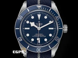 TUDOR 帝舵 Black Bay Fifty-Eight 79030B 碧灣 <font color="#2828FF">BB58 海軍藍 織紋錶帶款</font> 水鬼 79030 B 復古 雪花針 <font color="#FF0000">MT5402自製機芯 2026年新式保卡</font> 潛水錶 自動腕錶 39mm