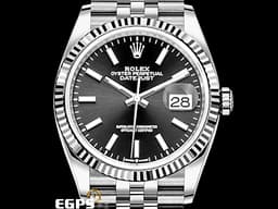 ROLEX 勞力士 Datejust 36 蠔式日誌型 126234 經典 DJ36 經典三角坑紋外圈&nbsp;<font color="#ff0000">2024年保卡</font> <font color="#ff0000">紀念型（Jubilee）五銖錶帶</font> 自動上鍊 36mm