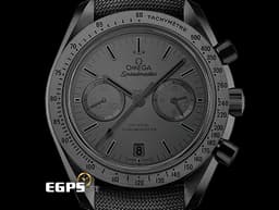 OMEGA 歐米茄 Speedmaster 超霸 31192445101005 計時碼表 <font color="#05f0f0">黑色陶瓷材質&nbsp;月之暗面「黑黑腕錶」</font><font color="#FF0000">2021年台灣公司貨</font> 同軸擒縱 自動上鏈 44.25mm