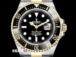 ROLEX 勞力士 Sea-Dweller 126603 蠔式 海使者 <font color="#f5dea8">金字海使 單金</font> 半金款 18K黃金 陶瓷錶圈 <font color="#FF0000">2024年新式保卡</font> 排氦氣閥 潛水錶 自動上鍊 43mm