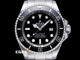 ROLEX 勞力士 Sea-Dweller DEEPSEA 蠔式 海使者 深海 116660 水鬼王 黑鬼王 <font color="#2d58be">深潛3900米</font> 不鏽鋼&nbsp;黑色陶瓷錶圈<font color="#ff0000"> 2017年保單 </font>排氦氣閥 潛水錶 自動上鍊 44mm