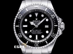 ROLEX 勞力士 DEEPSEA 海使者 116660 深潛3900米 不鏽鋼材質 <font color=#ff0000> 水鬼王 黑水鬼 Cerachrom黑色陶瓷單向旋轉錶圈 </font> 停產款 潛水錶 自動上鍊 44mm