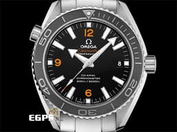 OMEGA 歐米茄 Seamaster Co-Axial Planet Ocean 600 海馬 23230422101003 不鏽鋼材質&nbsp;<font color="#0582f5">黑色單向旋轉陶瓷錶圈 同軸擒縱 排氦氣閥</font> 潛水錶 自動上鍊 42mm