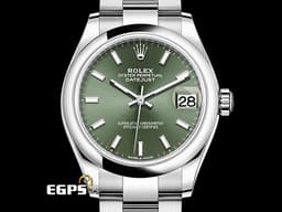 ROLEX 勞力士 Datejust 31 蠔式日誌型 278240 <font color=#00fa9a>薄荷綠色面盤</font> 經典 DJ31 不鏽鋼 <font color=#FF0000>2024年新式保卡</font> 自動上鍊 31mm