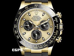 ROLEX 勞力士 Daytona 116518 宇宙計時型 116518LN 迪通拿 18K黃金 金色面盤 陶瓷圈 <font color="#FFFF00"> 港星余文樂結婚配戴款 </font> <font color="#ff0000"> 2020年新式保卡 </font> 自動上鍊 40mm