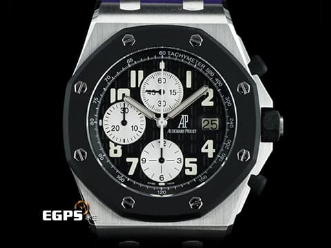 Audemars Piguet 愛彼 AP錶 Royal Oak Offshore 皇家橡樹 離岸型 25940SK 計時碼錶 經典八角型外框 不鏽鋼材質 自動上鍊 42mm