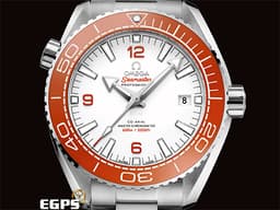 OMEGA 歐米茄 Seamaster Planet Ocean 600 海馬 21530442104001 <font color="#FF8000">陶瓷錶圈 橘海馬</font> 不鏽鋼 同軸擒縱 <font color="#FF0000">2020年保卡 台灣公司貨</font> 排氦氣閥 潛水錶 自動上鍊 43.5 mm