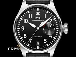 IWC 萬國 Big Pilot`s 7 Day 大飛行員 IW501001 不鏽鋼 大飛&nbsp;<font color="#fa00fa">經典洋蔥頭錶冠 比勒頓上鍊系統 啄木鳥機芯</font> 七日鍊 動能顯示 大三針<font color="#FF0000">&nbsp;2025年保單</font>&nbsp;飛行錶 自動上鍊&nbsp;46.2mm