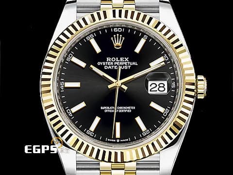 ROLEX 勞力士 DateJust 126333 經典 蠔式日誌型 DJ41 經典三角坑紋錶圈 2024年新式綠卡 紀念型（JUBILEE）五株錶帶 自動上鍊 41mm