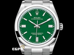 ROLEX 勞力士 Oyster Perpetual 36 經典 蠔式恆動型 126000
<font color=#00A600>綠色面盤</font> OP36 不鏽鋼 <font color=#FF0000>2024年保單</font> 自動上鍊 36mm