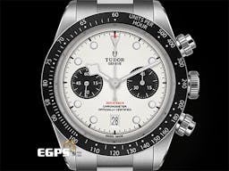 TUDOR 帝舵 Heritage Black Bay Chrono 79360N 碧灣 計時碼錶 <font color="#FF0000">2024年保卡、最熱門、最搶手的白熊貓面盤，MT5813自製機芯</font> 自動上鍊 41mm