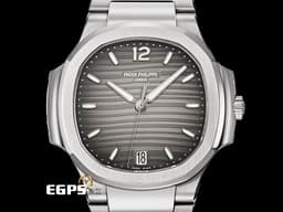 Patek Philippe 百達翡麗 PP 7118 金鷹 7118/1A  不鏽鋼鍊帶款 <font color="#05f0f0"> 最熱門 Nautilus 金鷹系列，PP印記 </font><font color="#e2e1c5">漸層棕色面盤</font><font color="#05f0f0">&nbsp;</font><font color="#FF0000">2023年保&nbsp;</font>自動上鍊 35.2mm