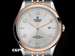 TUDOR 帝舵 1926系列 91651 <font color="#fbbd83">周杰倫代言款 玫瑰金 半金款</font> 銀白色網格面盤 經典 大三針&nbsp;<font color="#FF0000">2025年新式保卡</font> 自動上鍊 41mm