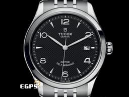 TUDOR 帝舵 1926系列 91550-0002 黑色浮雕裝飾面盤 經典 大三針 不鏽鋼&nbsp;<font color="#FF0000">周董 周杰倫代言款 2026年新式保卡</font>&nbsp;自動上鍊 39mm
