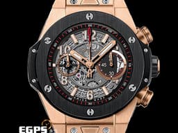 HUBLOT 宇舶 Big Bang Unico King Gold Ceramic 大爆炸 玫瑰金 陶瓷框 計時碼表 411.OM.1180.RX <font color="#FF0000">King Gold 玫瑰金宇舶 飛返計時 台灣公司貨</font>&nbsp;自動上鏈 45mm
