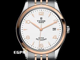 TUDOR 帝舵 1926系列 91551 半金款 玫瑰金 大三針 白色浮雕面盤 <font color="#FF0000">周杰倫代言款 2025年保卡</font> 自動上鍊 39mm