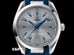 OMEGA 歐米茄 Seamaster 海馬 Aqua Terra 系列 150米 22012412106001 灰色甲板紋面盤 <font color="#FF0000">2019保單</font> 同軸擒縱 自動上鍊 41mm