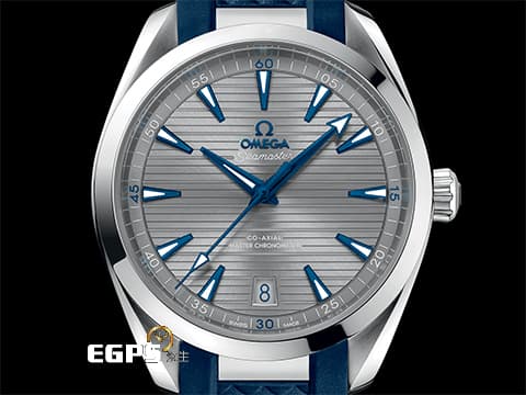 OMEGA 歐米茄 Seamaster 海馬 Aqua Terra 系列 150米 22012412106001 灰色甲板紋面盤 2019保單 同軸擒縱 自動上鍊 41mm