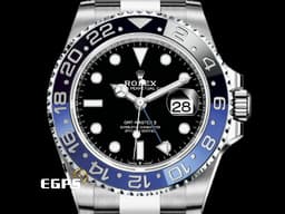 ROLEX 勞力士 GMT-Master II 格林威治型 126710 BLNR <font color=#4169e1>蝙蝠俠 Batman 藍黑圈</font> 126710BLNR 兩地時間 <font color=#FF0000>2024年保卡 蠔式（Oyster）三節錶帶</font> 自動上鍊 40mm