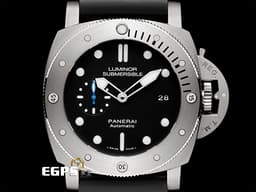 PANERAI 沛納海 Luminor Marina PAM01305 三日鍊 PAM1305 自製機芯 PMA00305的最新款 藍色小秒針 最新P9010機芯 <font color="#FF0000">錶徑夠大 錶型夠美 錶況如新 2019年保單 </font>鈦金屬 自動上鍊  47mm