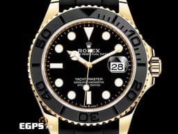 ROLEX 勞力士 Yacht-Master 226658 遊艇名仕 <font color=#ffd700> 42mm橡膠錶帶黃K金款遊艇，閃耀華貴，大重量全18K金質運動錶~</font> !!BLACK & GOLD!! 雙色黑金搭配~黑色陶瓷錶圈 <font color=#FF0000>2024年保卡 </font><font color=#FFFF33> 此錶歡迎各路錶友以 PP、AP、RM、勞力士 來店交換，本店將以最高價評估～</font> 42mm