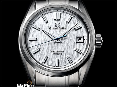 GRAND SEIKO 特級精工 GS 精工 Evolution 9系列 SLGH005 Hi-beat 高振頻 White Birch 白樺樹 以岩手縣精工高級時計工坊的白樺樹森林的木皮為靈感，展現與自然天地共生的永恆 不鏽鋼 2024年保單 自動上鍊 40mm