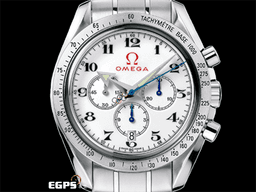 OMEGA 歐米茄 Speedmaster Olympic 超霸 Broad Arrow 32110425004001 <font color=#0080FF>經典闊箭指針</font> 計時碼錶 不鏽鋼 <font color=#FF0000>奧運特別版 2024年保單</font>  自動上鍊 42mm