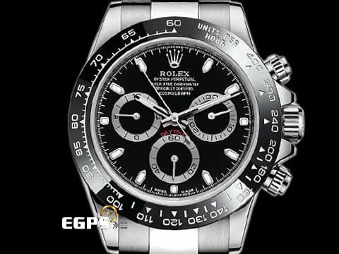 ROLEX 勞力士 Daytona 迪通拿 116500LN 陶瓷圈 116500 計時碼表 2023年停產款  2023年保卡  黑色面盤 自動上鍊 40mm