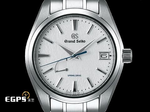GRAND SEIKO 特級精工 GS 精工 Heritage Collection系列 Spring Drive SBGA211 大三針 動能顯示 白鈦材質 雪姬Snowflake&nbsp;2022年保卡 自動上鍊 41mm