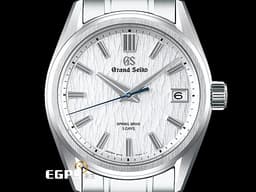 GRAND SEIKO 特級精工 精工 Evolution 9系列 SLGA009 Spring Drive 五日鍊 <font color="#fafad2">以岩手縣精工高級時計工坊的白樺樹森林的木皮為靈感，展現與自然天地共生的永恆，展現GS一貫的日式美學</font> 不鏽鋼材質&nbsp;<font color="#FF0000">2025年保單</font> 自動上鍊 40mm