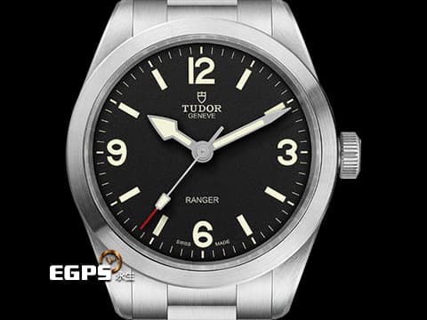 TUDOR 帝舵 Ranger 遊俠 79950-0001 最新款 大三針 不鏽鋼 自製機芯 搭配快速調節「T-fit」折疊扣 2025保卡 自動上鍊 39mm