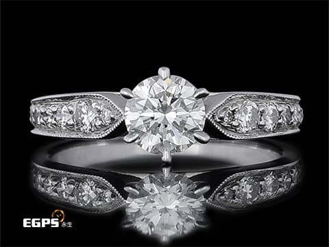 天然鑽石 鑽戒 主鑽 0.60 CT 女戒 結婚鑽戒情人節~ 優質小禮物的首選~  經典 優美鑽包鑽設計 視覺感滿分 白K金 天然真鑽 求婚鑽戒 豪華鑲鑽