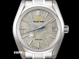 GRAND SEIKO 特級精工 精工 Heritage Collection 系列 62GS TAISETSU SBGA415G 冬天的深雪 高密度鈦合金材質 <font color="#FF0000">2026年保單 由「信州時之匠工房」職人組裝<font color="#BEBEBE"> 錶盤源自二十四節氣中的「大雪」，淺灰色錶盤宛如白雪覆蓋，大地蒼茫的深雪景象，此時悄然靜謐 </font></font>自動上鍊&nbsp;40mm