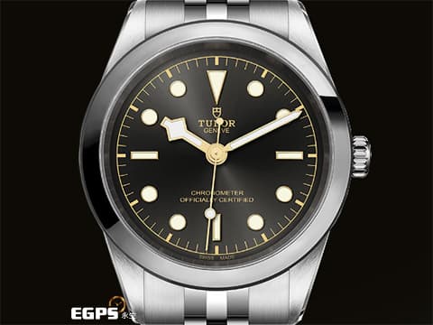 TUDOR 帝舵 Heritage Black Bay 碧灣 79680 雪花針 不鏽鋼 大三針&nbsp;2024年保卡 MT5601自製機芯 搭配「T-fit」快調錶扣 自動上鍊 41mm